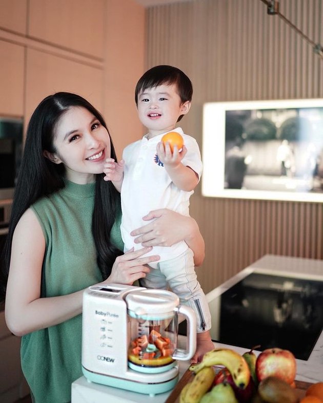 9 Potret dapur Sandra Dewi, mewah dan serba canggih