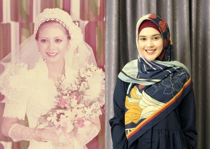 Potret kemiripan 6 seleb cantik dan ibu mertua, Sherina bak kembar
