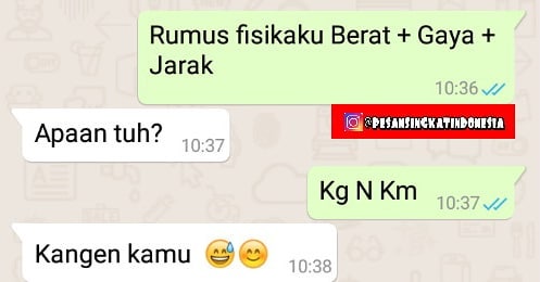 10 Chat lucu mau bilang kangen ini bikin senyum tipis