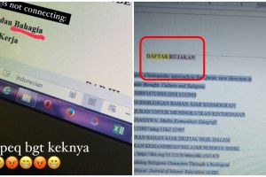 13 Typo lucu saat mengerjakan tugas ini bikin ketawa bingung