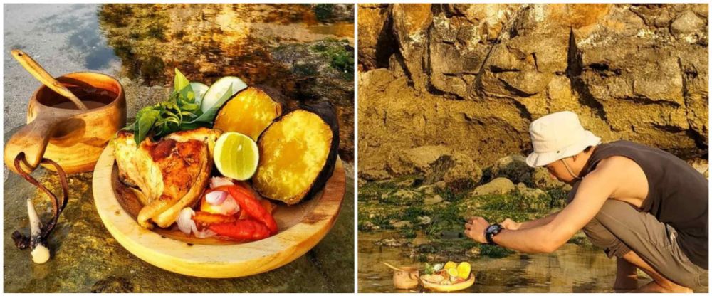 10 Potret La Ode kontestan viral MasterChef, hobi masak di alam bebas