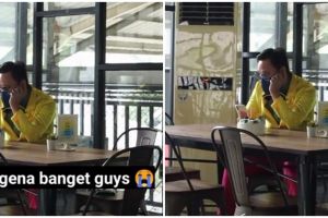 Viral pria rayakan ultah tak ada yang hadir, kisahnya bikin terenyuh