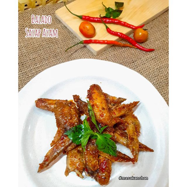 20 Resep ayam bumbu balado, lezat, empuk, dan sederhana