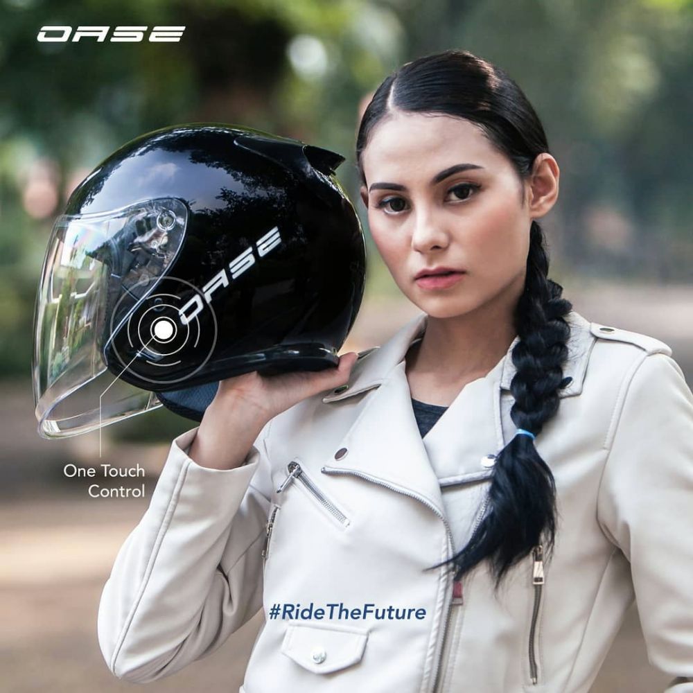 Mengulik teknologi OASE Rider, helm pintar untuk pengendara motor
