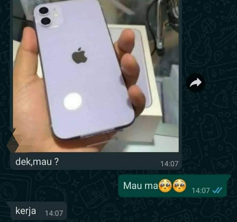 10 Chat lucu dikerjain orang tua ini bikin senyum kesel
