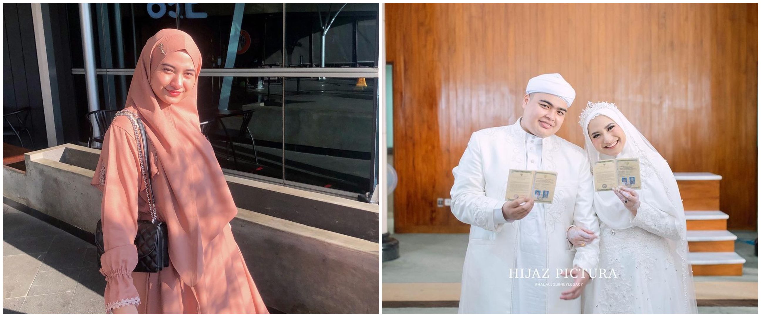 10 Potret cantik Nadzira Shafa, istri Ameer Azzikra adik Alvin Faiz