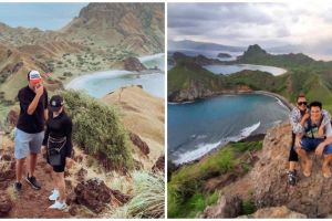 Gaya 10 seleb berlibur ke Pulau Padar, Nikita Willy curi perhatian