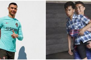 7 Editan lucu fans foto bareng Cristiano Ronaldo, absurd abis