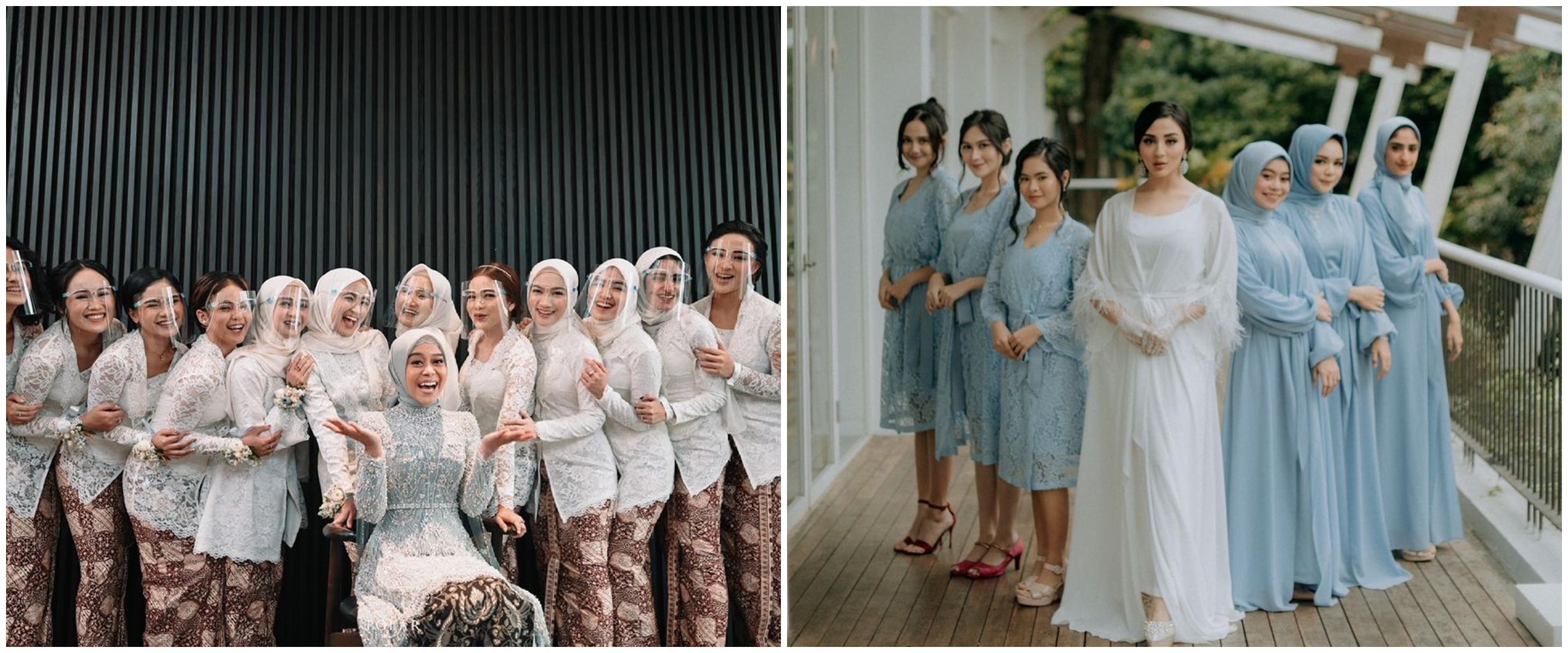 Potret bridesmaid 10 penyanyi muda, Lesty Kejora bertabur artis