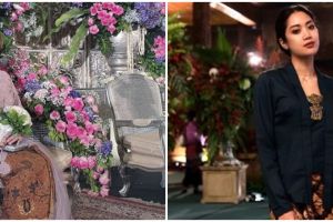 Beda gaya kondangan 6 vokalis band wanita, Tantri Kotak tampil anggun