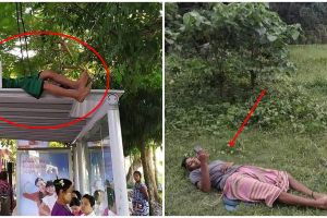 10 Momen lucu asal rebahan ini bikin senyum geregetan