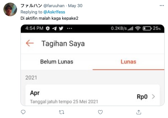 10 Potret tagihan fitur PayLater ini totalnya bikin dompet menjerit