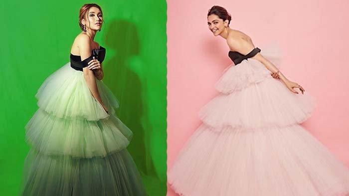 10 Outfit Deepika Padukone kembar dengan seleb lain, ada Ayu Ting Ting