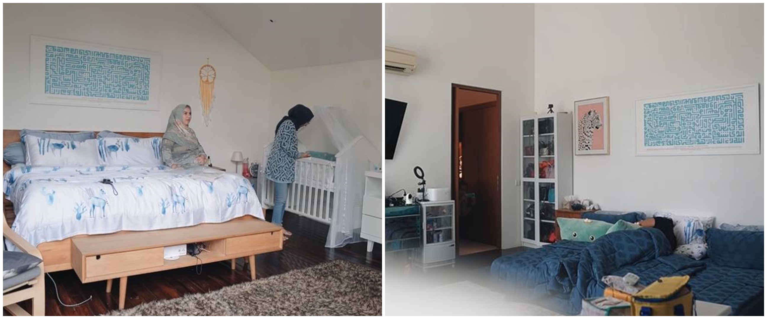 10 Potret terbaru kamar Irish Bella usai punya anak, tanpa dipan kasur