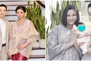 10 Momen Kartika Sary adik Yuni Shara gelar akikah anak, penuh khidmat