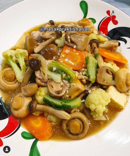 10 Resep jamur saus tiram ala rumahan, sederhana dan lezat