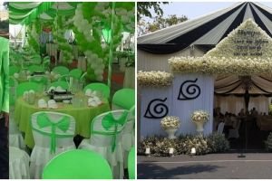 20 Potret lucu dekorasi resepsi pernikahan, bikin senyum tipis