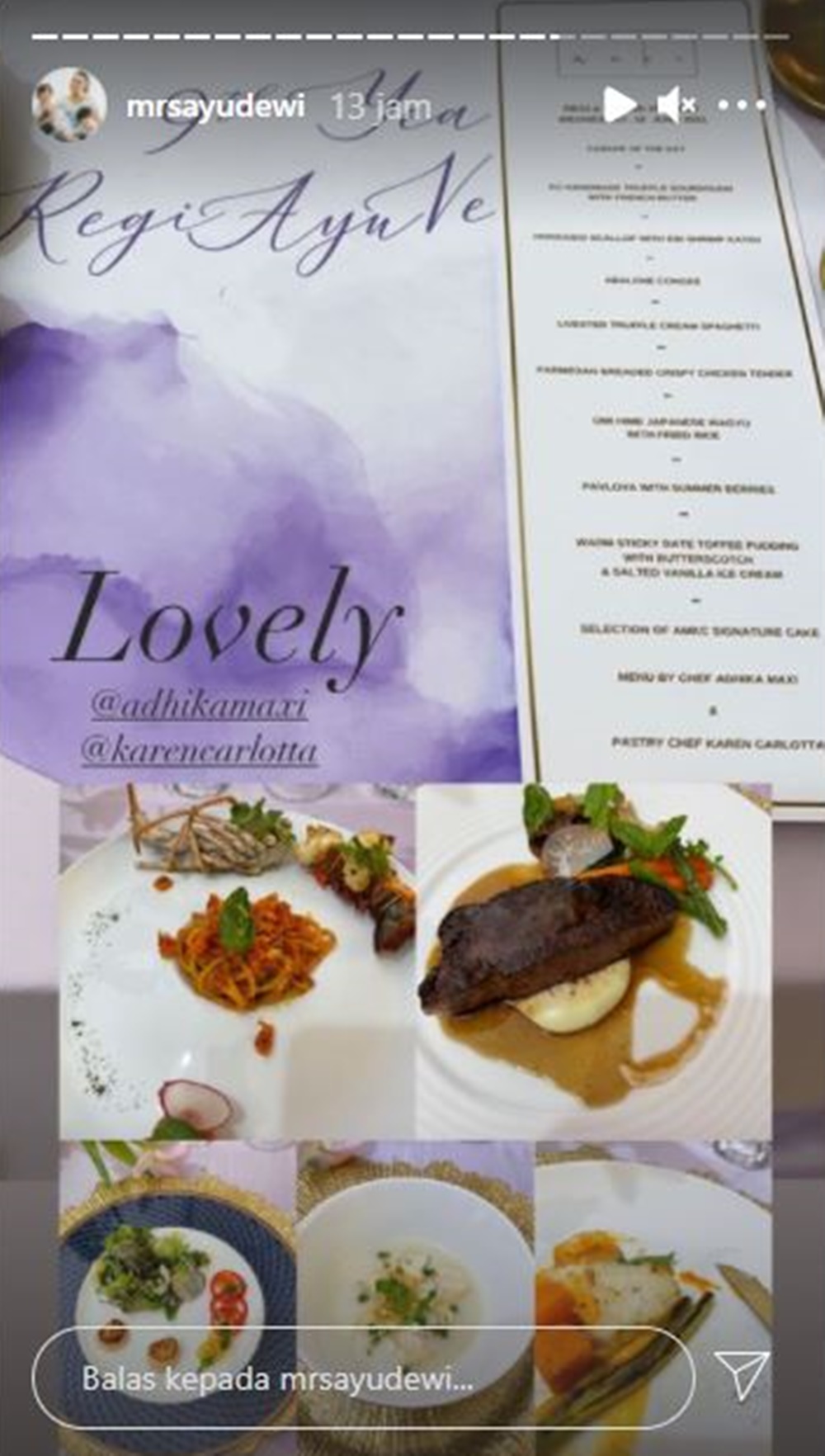 10 Momen anniversary Ayu Dewi & Regi Datau, pakai baju semasa menikah