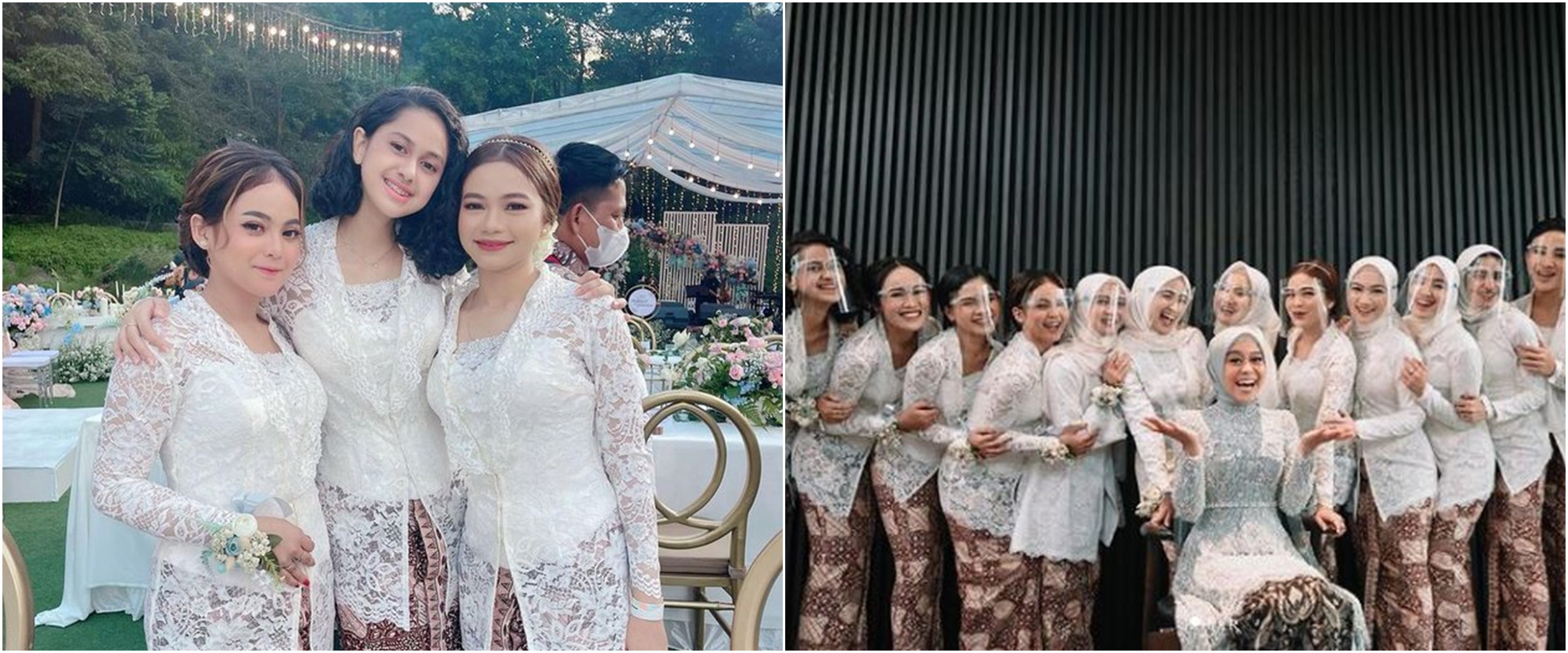 8 Potret Asila Maisa anak Ramzi di lamaran Lesty dan Billar, memesona