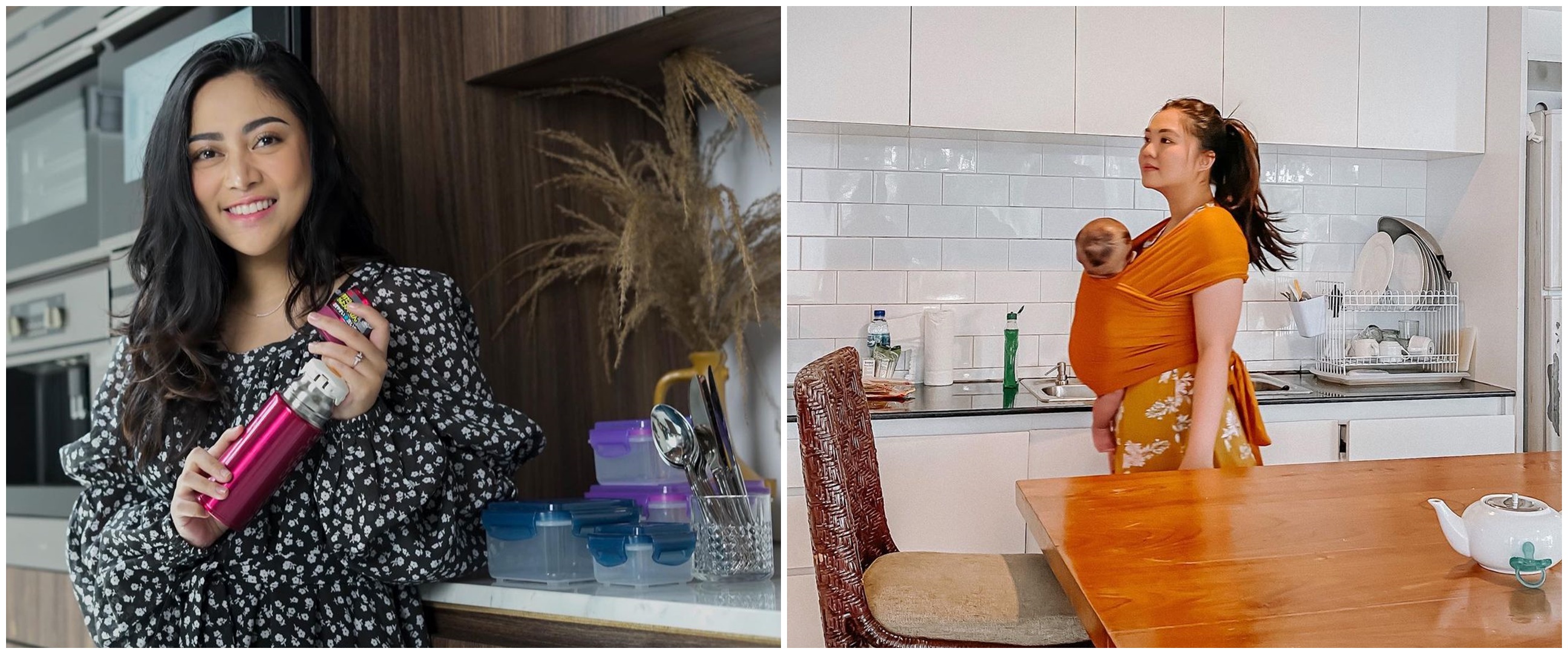 Penampakan dapur 7 selebgram, milik Anya Geraldine minimalis