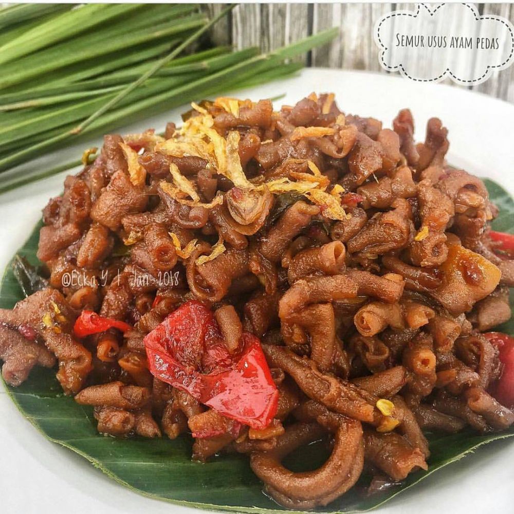21 Resep tumis usus ala rumahan, lezatnya bikin nambah terus