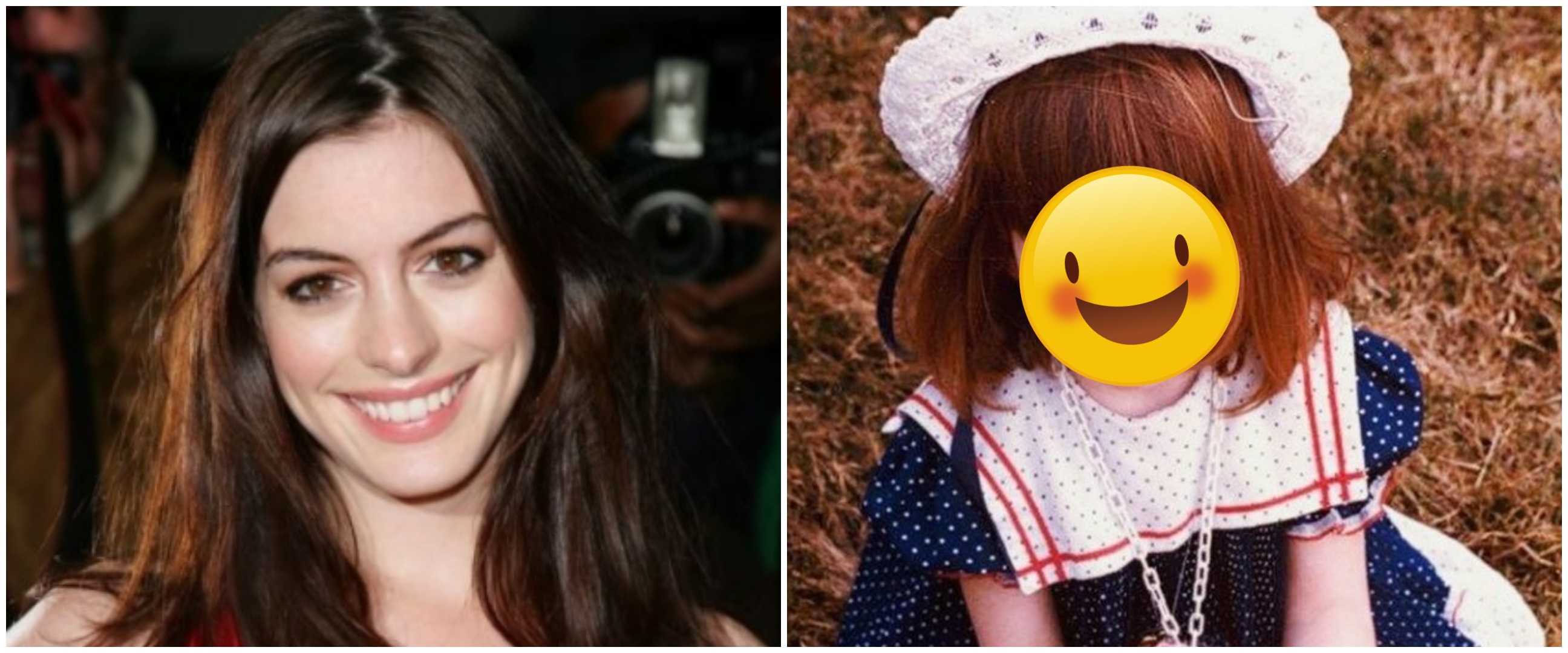 Potret masa kecil 7 pemain The Princess Diaries, Anne Hathaway imut