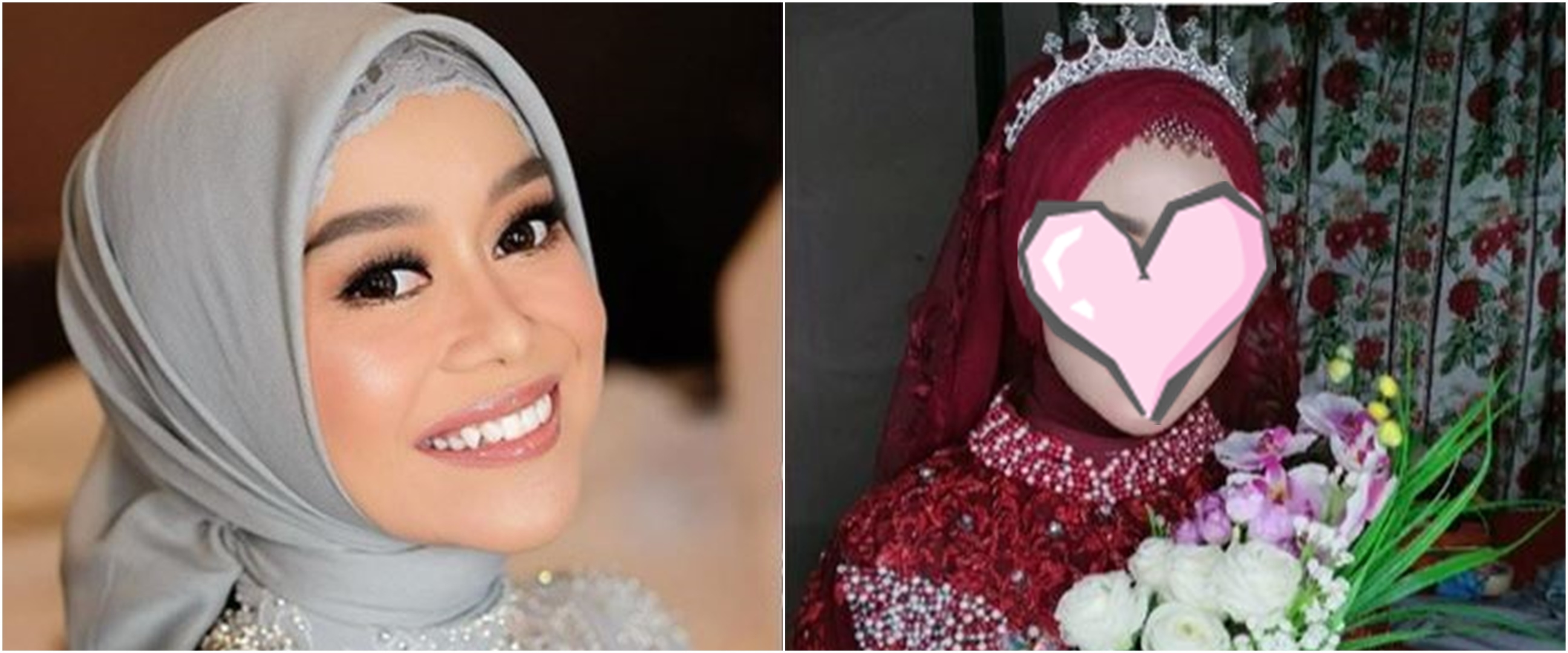 Viral pengantin wanita mirip Lesty Kejora, bak saudara kembar