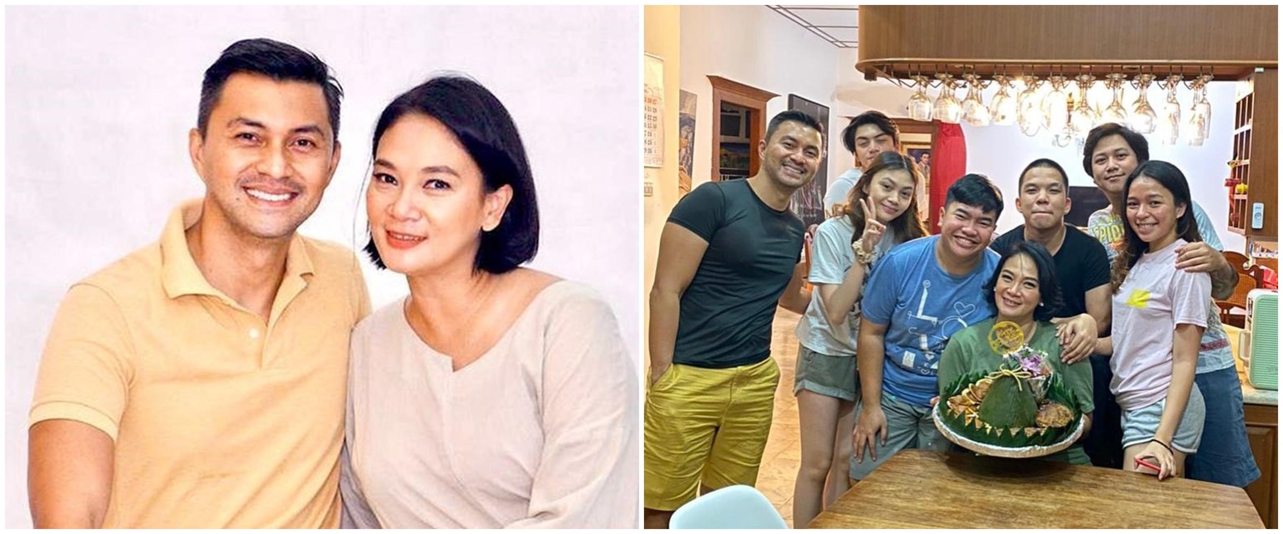 6 Momen ulang tahun Dian Nitami ke-50, dapat kejutan sepulang syuting