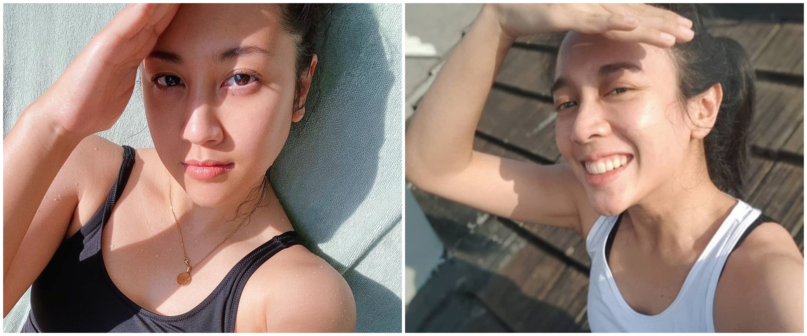 Potret 10 penyanyi saat berjemur, paras naturalnya curi perhatian