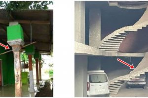 10 Potret lucu bangunan dipasang terbalik ini bikin gagal paham