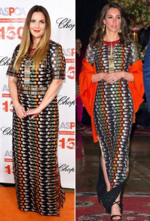 Gaya 9 seleb kembaran baju dengan Kate Middleton, Nagita bak bangsawan