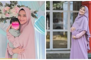 7 Momen akikah putra Nadya Mustika Rahayu, bernuansa serba biru