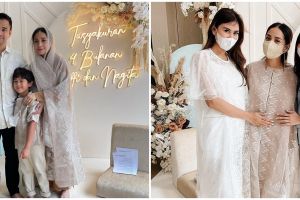 10 Momen tasyakuran 4 bulan kehamilan Nagita Slavina, penuh doa
