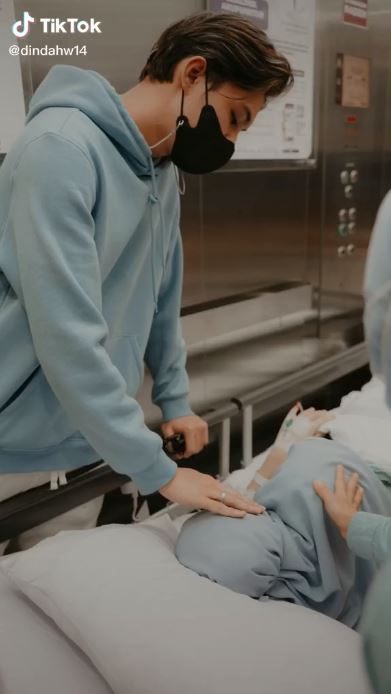 10 Momen Rey Mbayang dampingi Dinda Hauw melahirkan, bikin baper