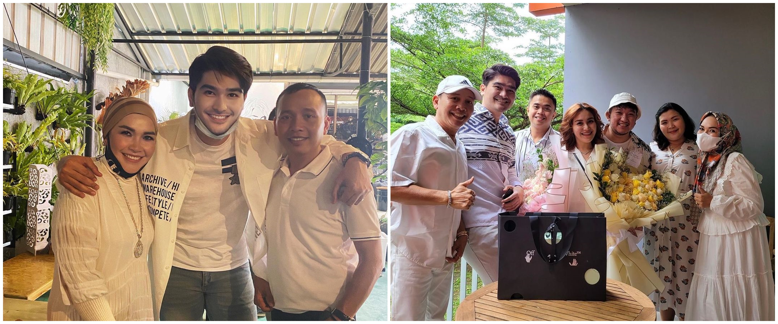 8 Potret hangat Brata Angga dan keluarga Ayu Ting Ting, curi perhatian