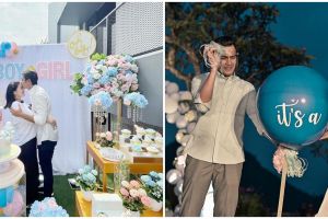 Bernuansa outdoor, ini potret dekorasi baby shower 7 seleb