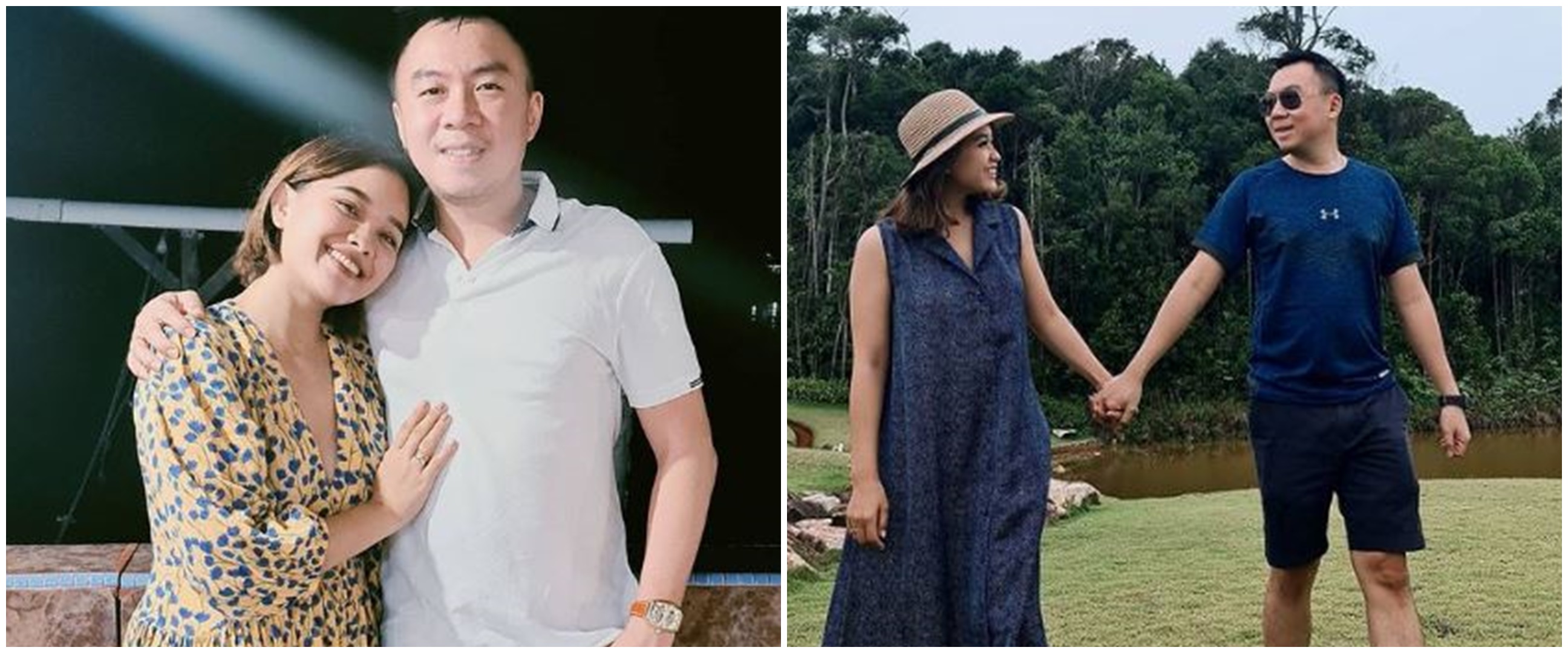 Jarang tersorot, ini 10 potret mesra Winda Saschya sitkom 'OB' & suami