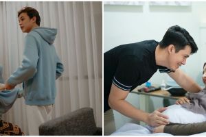 Momen 8 penyanyi ganteng dampingi istri melahirkan, suami siaga