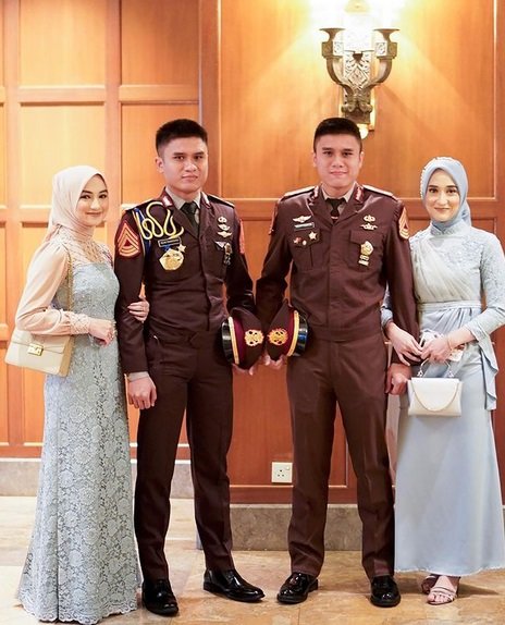 Viral potret Dandy dan Danny Ramadhan, polisi kembar yang tuai pujian