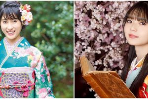 Potret 9 seleb cantik Jepang pakai kimono, Minami Hamabe tampil manis