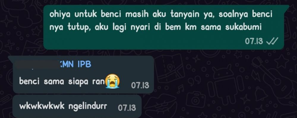 11 Chat salah ketik ke teman ini lucunya bikin rawan salah paham