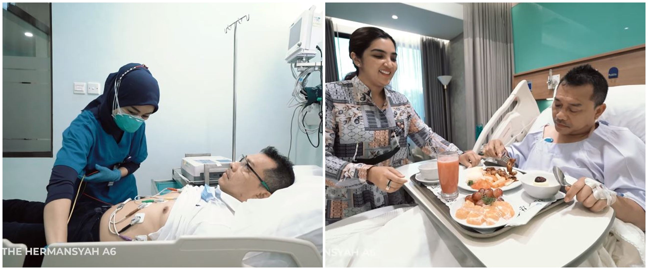 Sakit batu ginjal, 7 potret Anang Hermansyah dirawat di rumah sakit