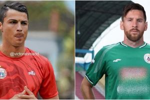 10 Editan potret pesepak bola dunia gabung klub Indonesia, kocak abis