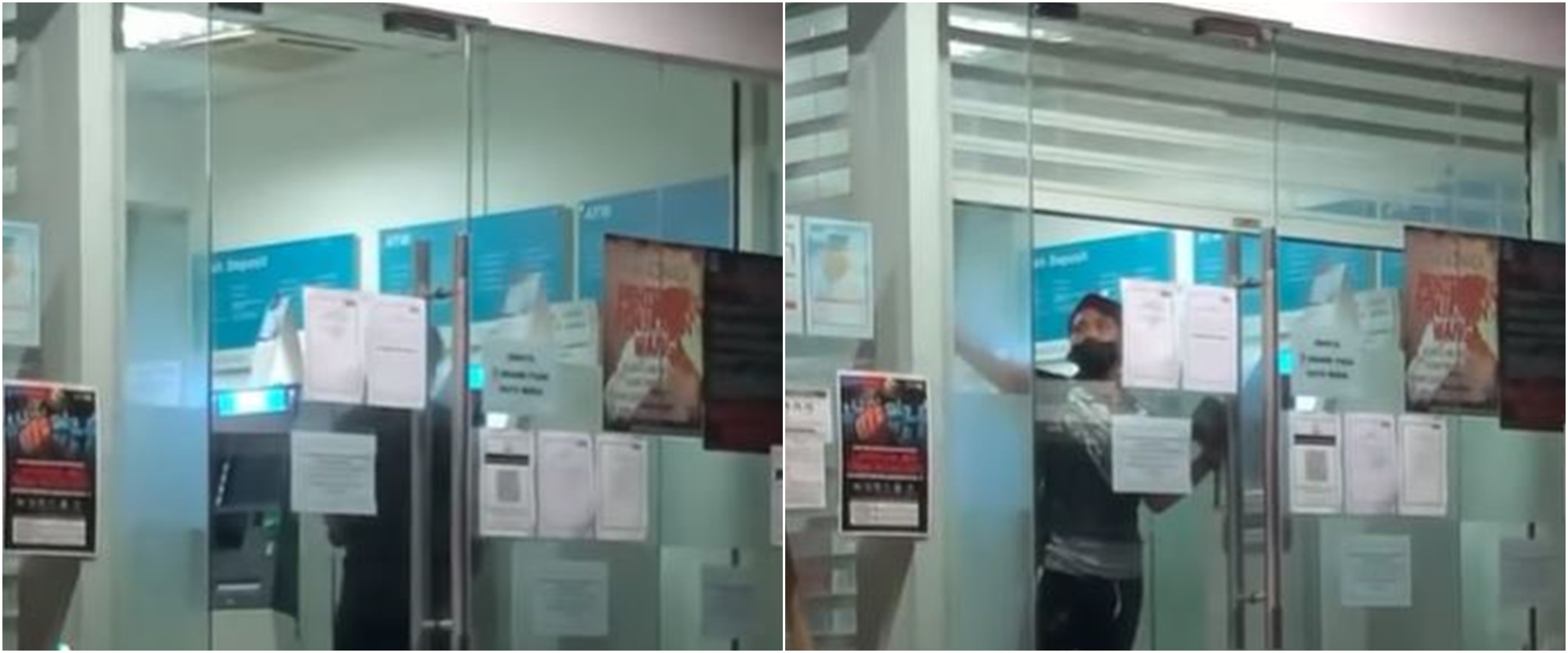 Viral kisah pria terkunci di ruang mesin ATM, apes banget