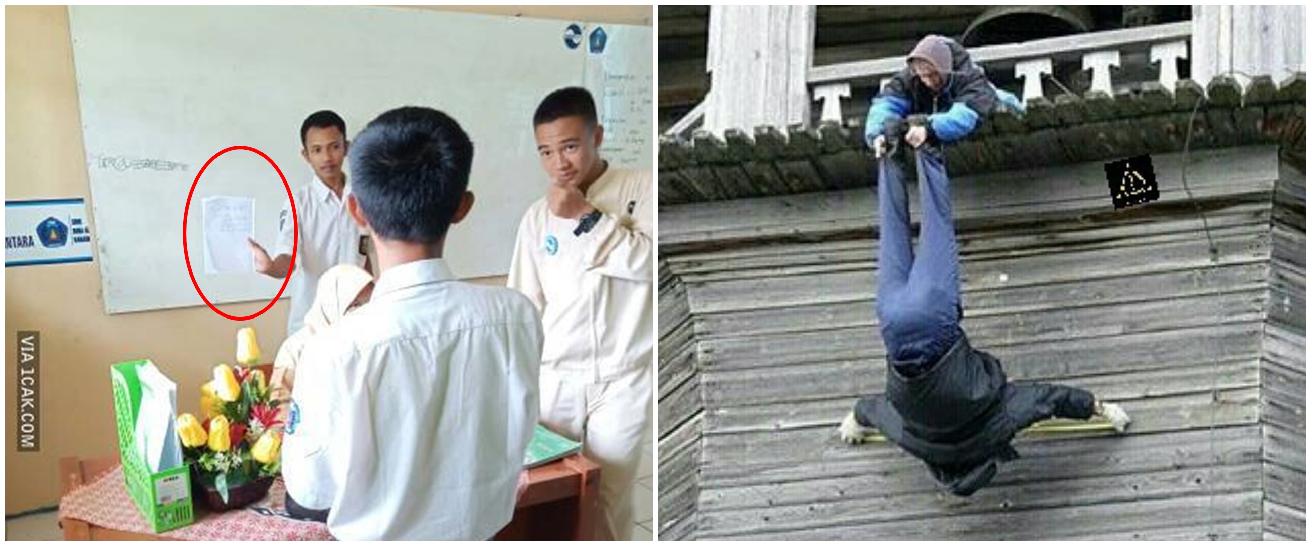 15 Potret lucu 'teamwork' ini bikin kamu kesel seharian