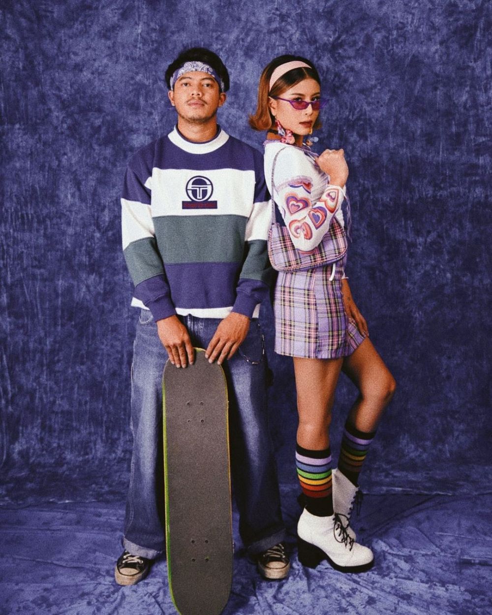 10 Potret mesra Awkarin dan Muhamad Sadam, didoakan berjodoh