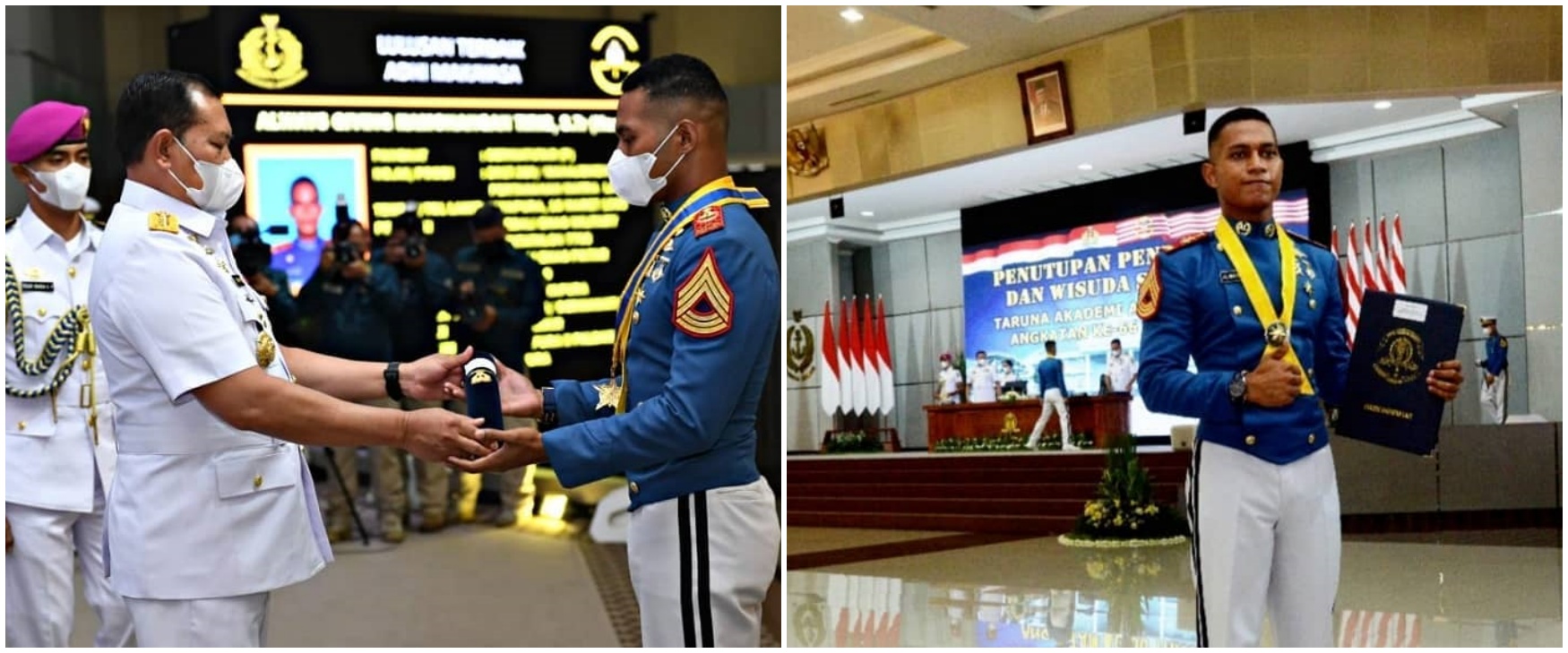 Anak juru parkir jadi lulusan terbaik AAL, inspiratif