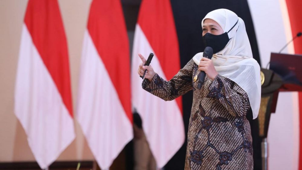 Khofifah Indar Parawansa positif Covid-19 untuk kedua kalinya