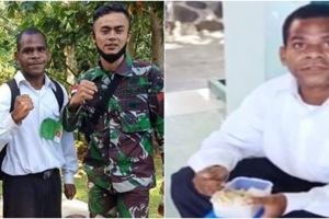 Ingat pemuda tes TNI berbekal nasi tahu, ini potretnya pakai seragam
