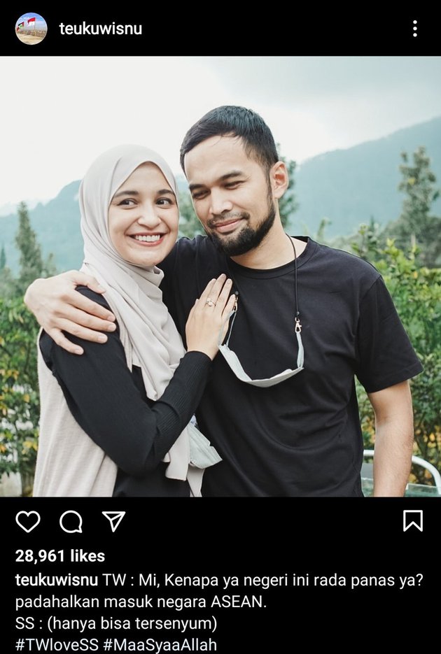 10 Caption jokes bapak-bapak ala Teuku Wisnu, receh abis